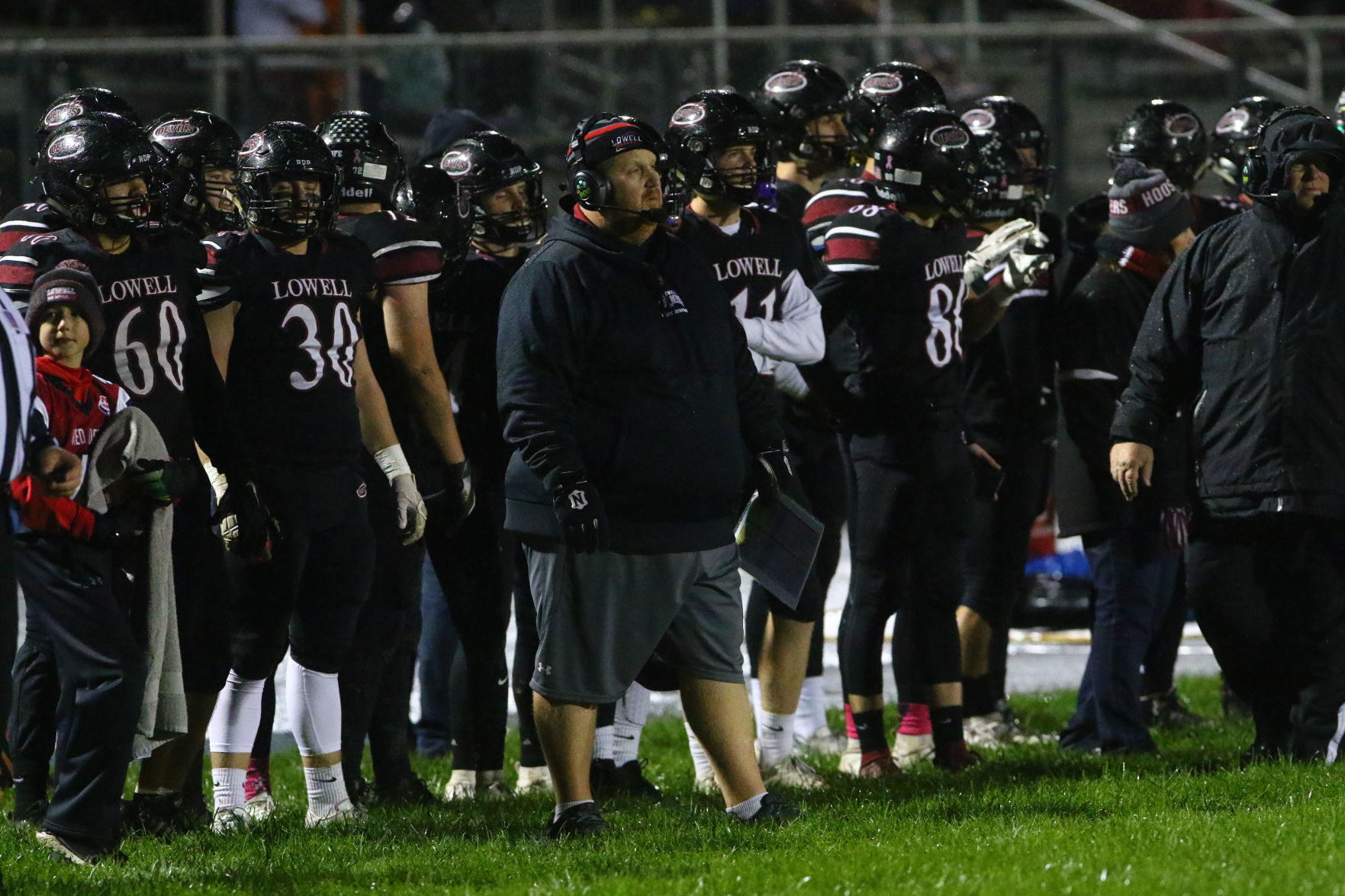 Gallery: Hobart at Lowell football